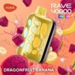 Vozol Rave 40000 - Dragon Fruit Banana (5% nic)